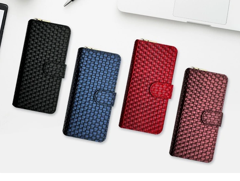 LG X4플러스 LM-X415S / LM-X415K / LM-X415L 지갑형 케이스 메쉬 입체 메쉬 패턴